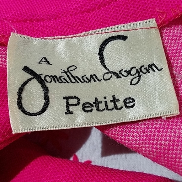 VINTAGE PINK WHITE POLK A DOT GO-GO DRESS RETRO ECLECTIC - Picture 4 of 15